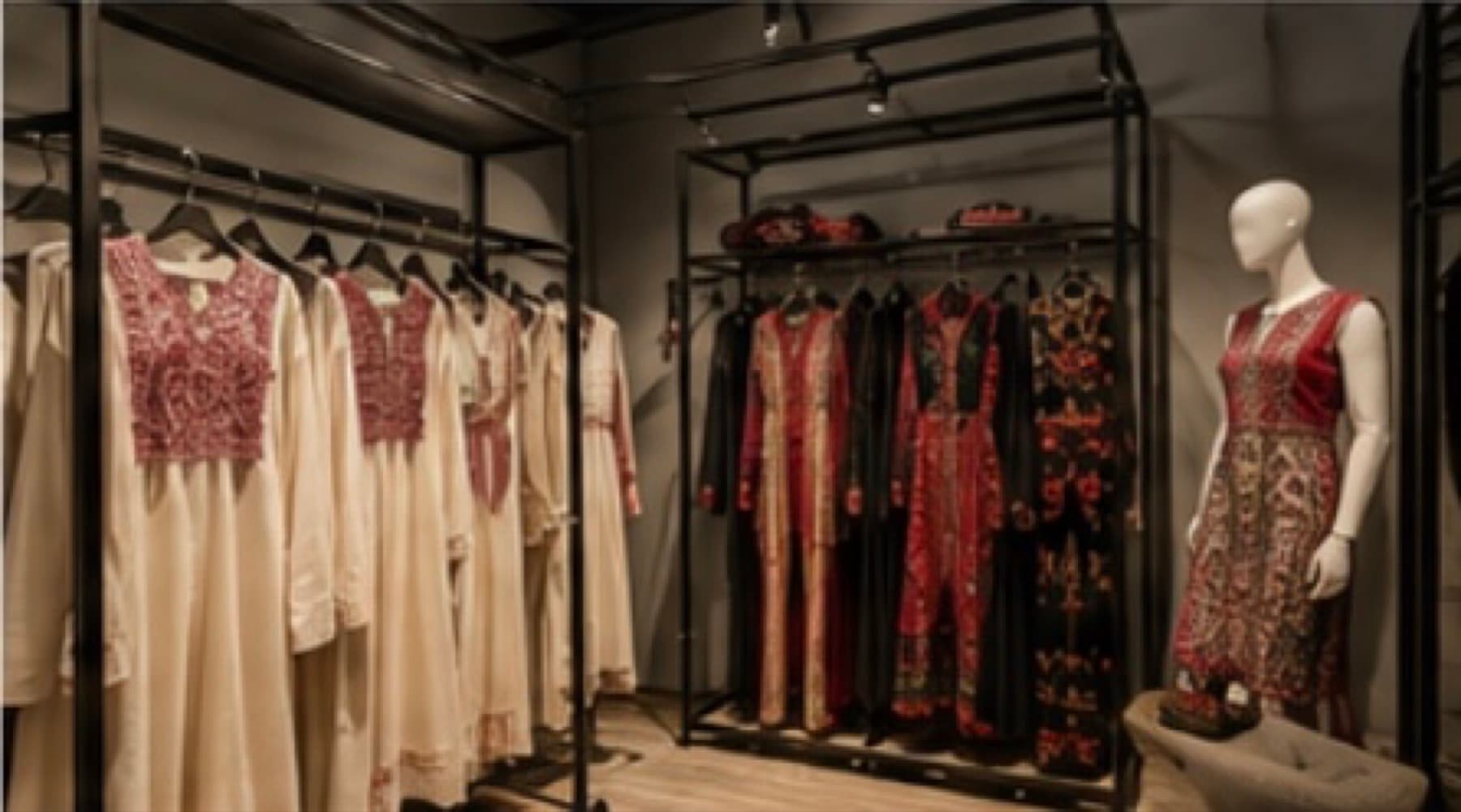 Maie Salameh Couture boutique interior